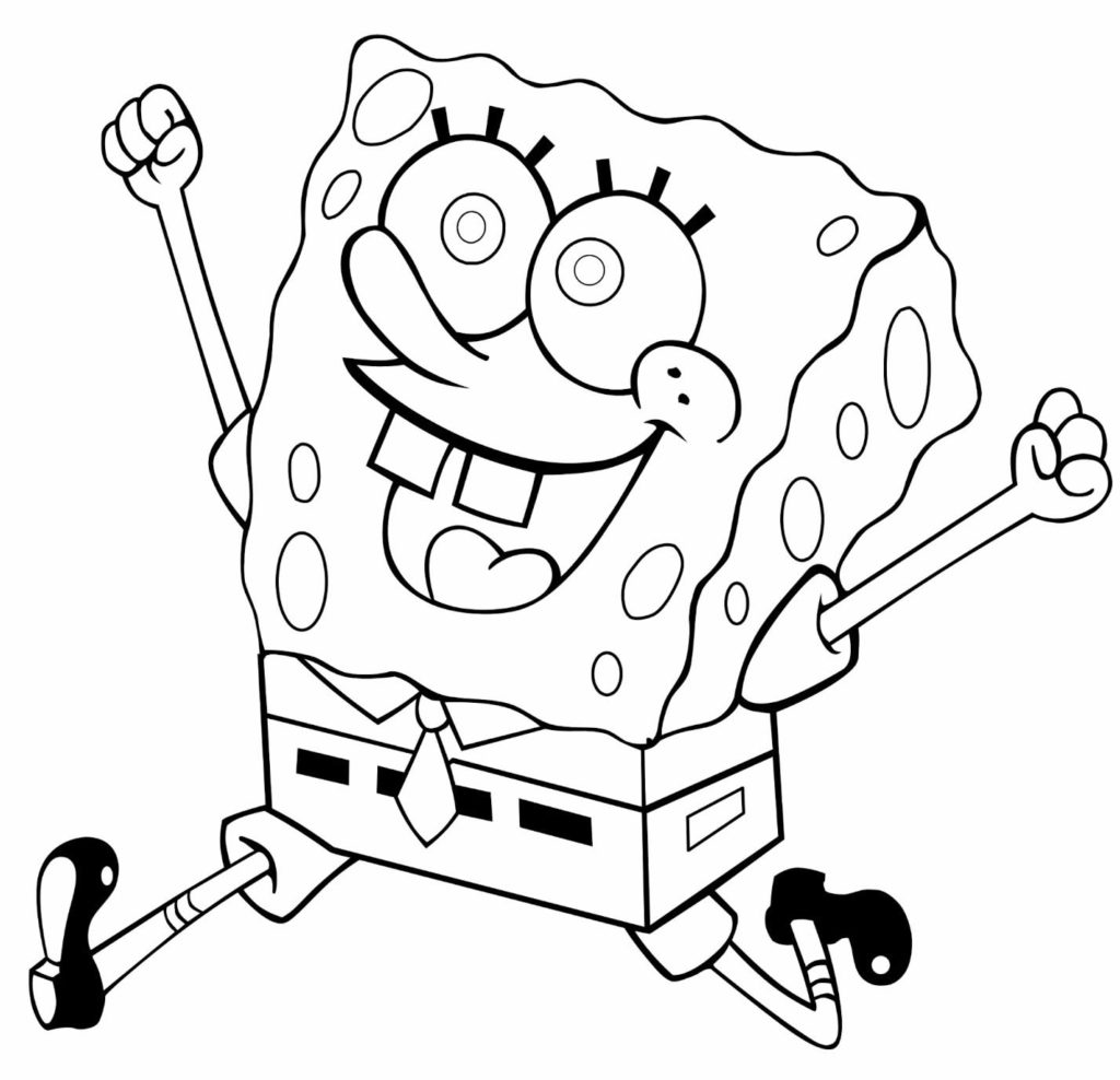 Desenhos De Bob Esponja Para Colorir Pop Lembrancinhas