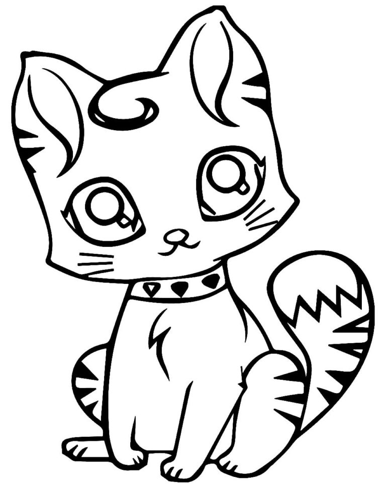 Desenhos De Gatinho Para Colorir Pop Lembrancinhas