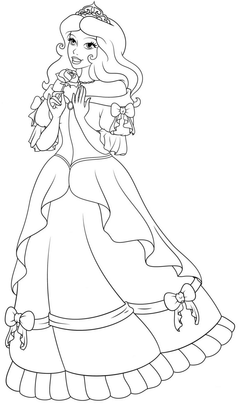 Desenhos De Princesas Para Colorir Pop Lembrancinhas