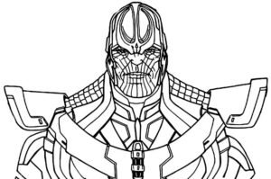 Desenhos De Thanos Para Colorir Pop Lembrancinhas