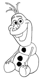 Desenhos Do Olaf Para Colorir Pop Lembrancinhas