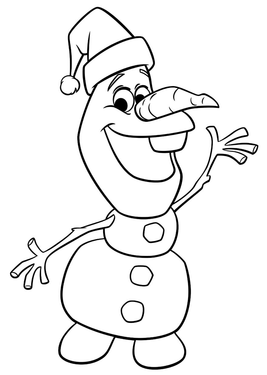 Desenhos Do Olaf Para Colorir Pop Lembrancinhas