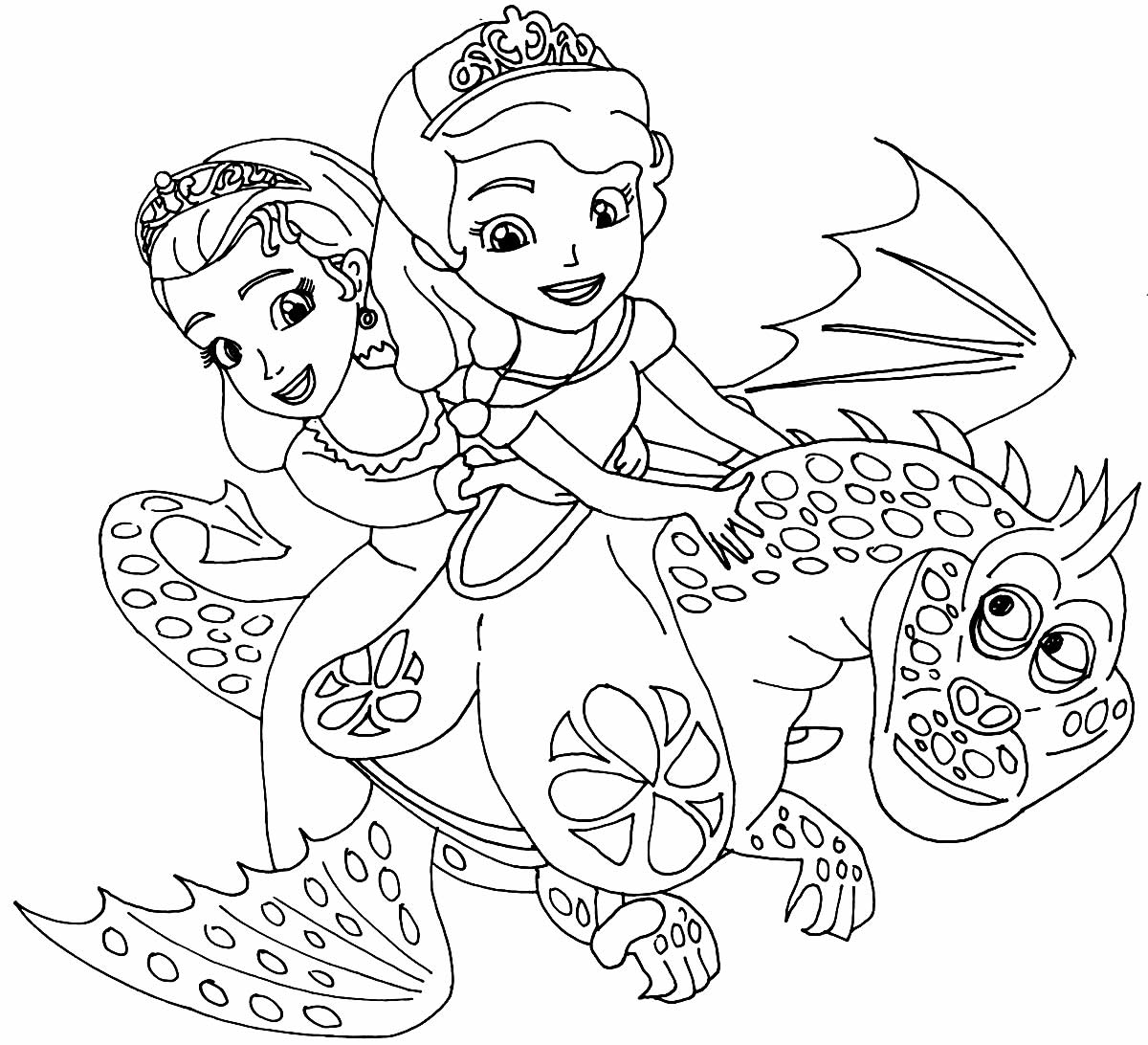 Desenhos Para Colorir Da Princesa Sofia Pop Lembrancinhas