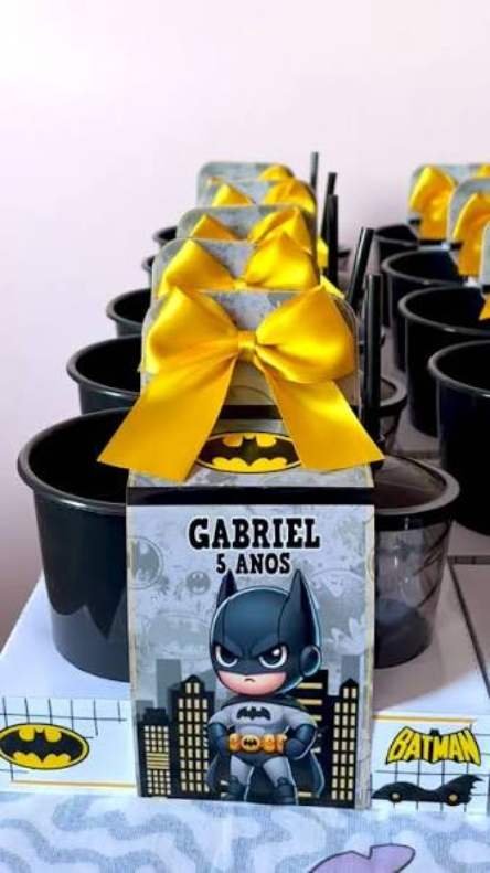 Lembrancinha para Festa Batman