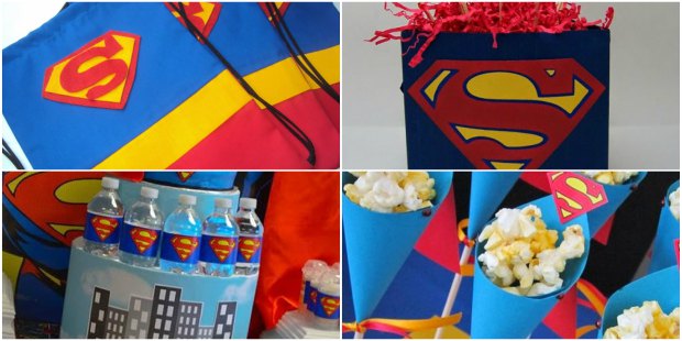10 Lembrancinhas Lindas para Aniversário Super-Homem