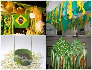 Decoração Junina para Copa do Mundo