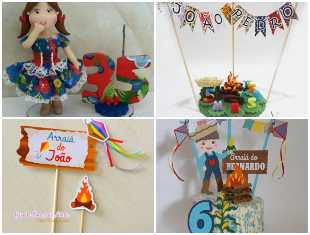 Topos de Bolos para Festa Junina