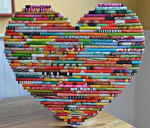 Artesanatos com Revistas Velhas - Pop Lembrancinhas