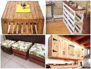 Decoração com Pallets para a Casa