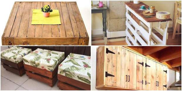 Decoração com Pallets para a Casa