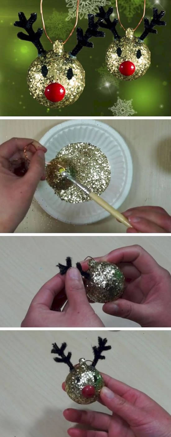 Como fazer Bolas de Natal