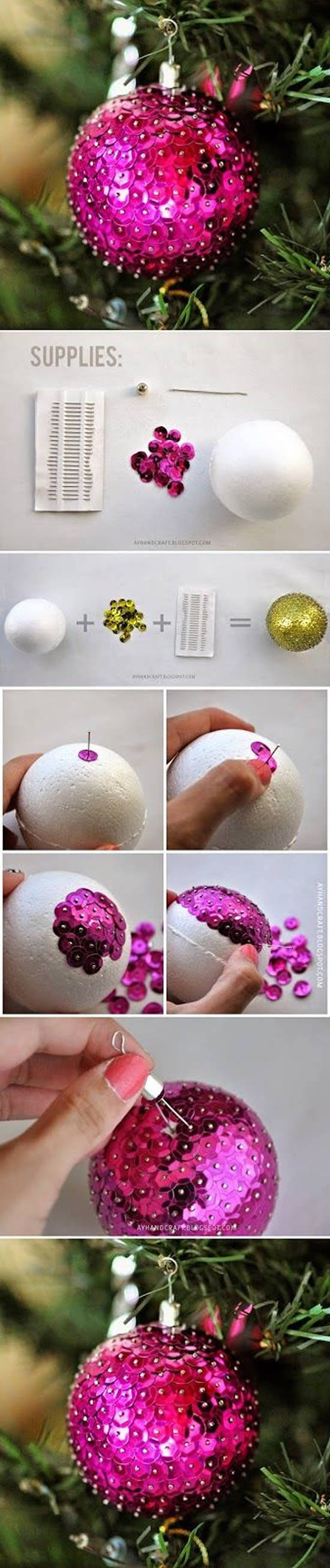 Como fazer Bolas de Natal