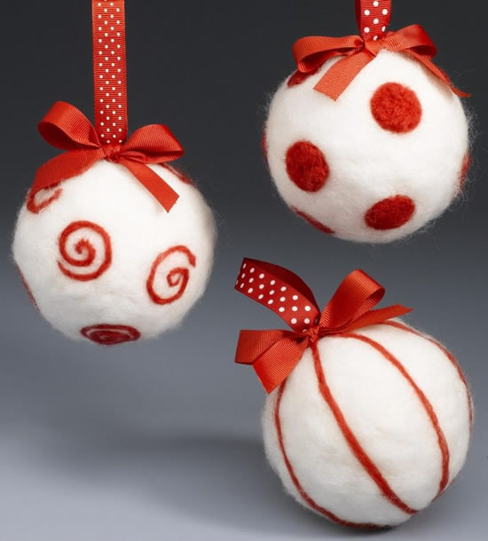 Bolas de Natal para decoração