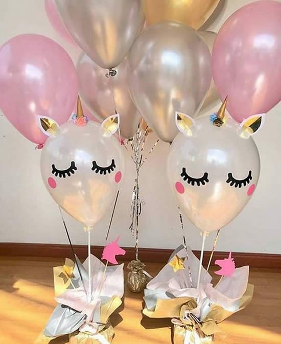 Decoração com Balões para Festa de Aniversário
