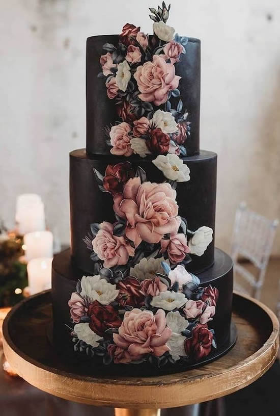 Inspirações para Bolo de Casamento