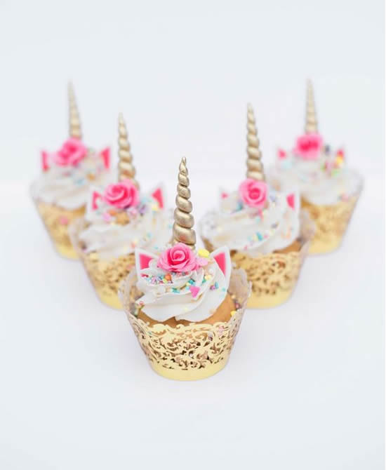 Cupcakes para Festa Unicórnio