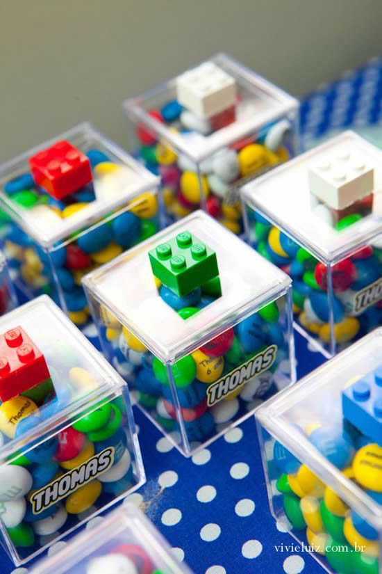 Lembrancinhas para Festa Lego