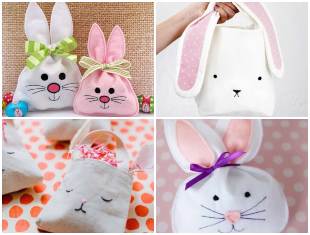 Sacolas de Tecido para Páscoa