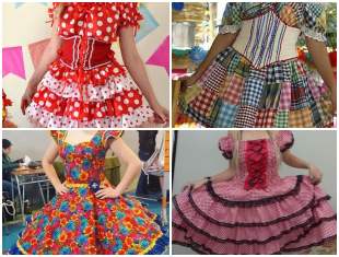 Vestido de Quadrilha para São João
