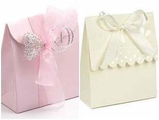 Sacolinha de papel com molde