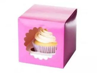 Caixa de papel para cupcake com moldes