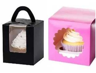 Caixinha de papel para cupcake