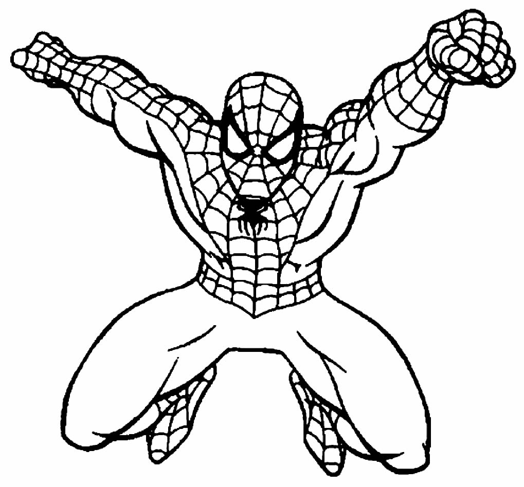 Homem-Aranha - w89 - Desenhos Para Colorir Kids