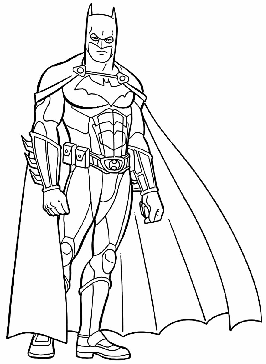 Imagem de Batman para colorir