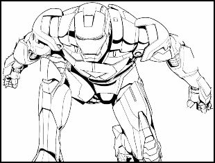 Desenhos de Super-heróis para imprimir e colorir