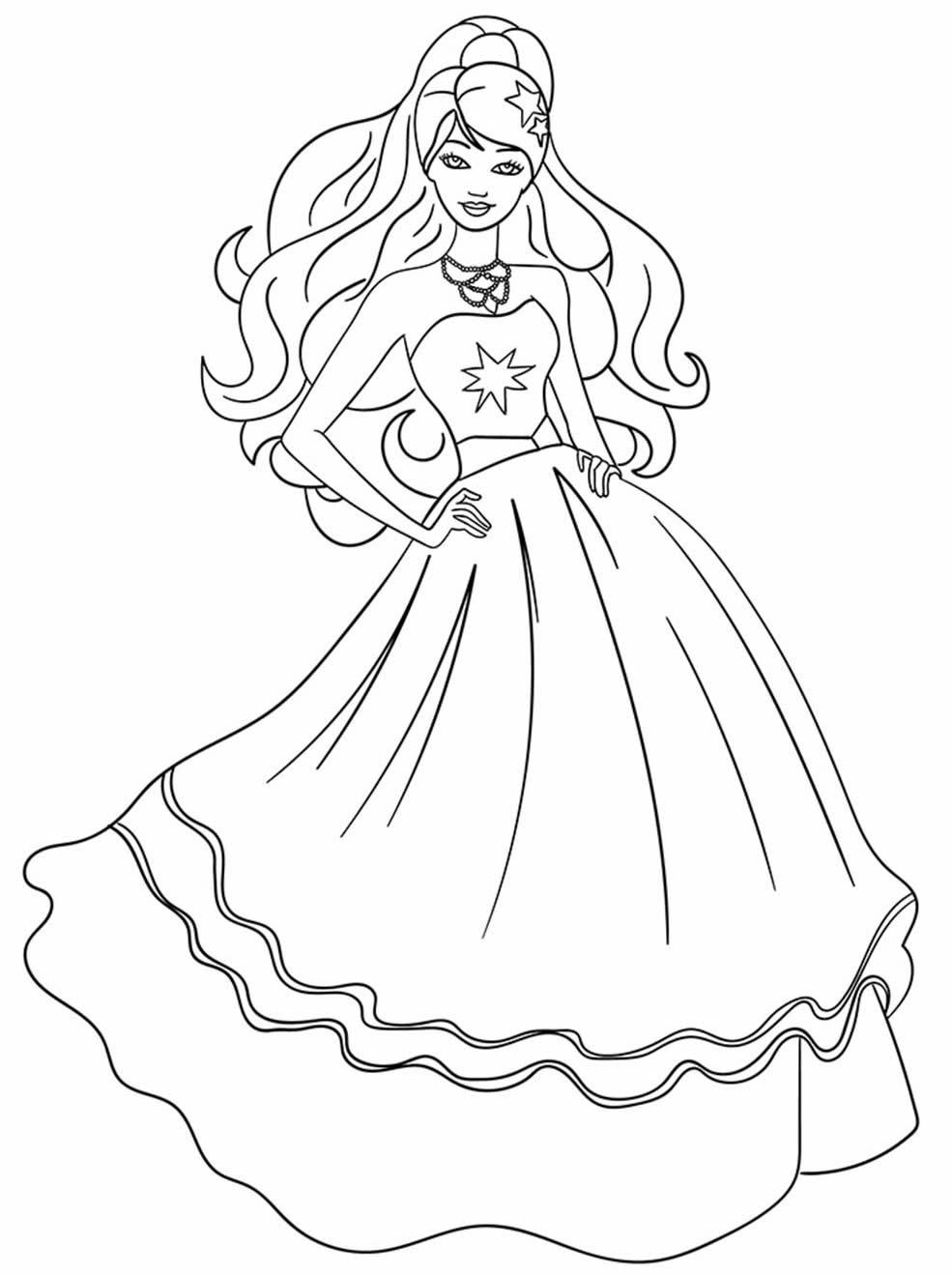 120 Desenhos do Barbie para colorir  WONDER DAY — Desenhos para colorir  para crianças e adultos