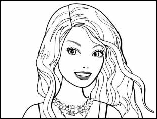 Desenhos da Barbie para colorir