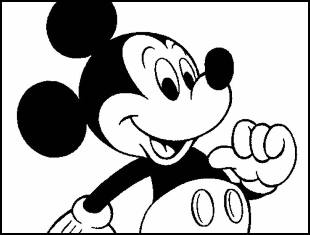 Desenhos de Mickey para colorir