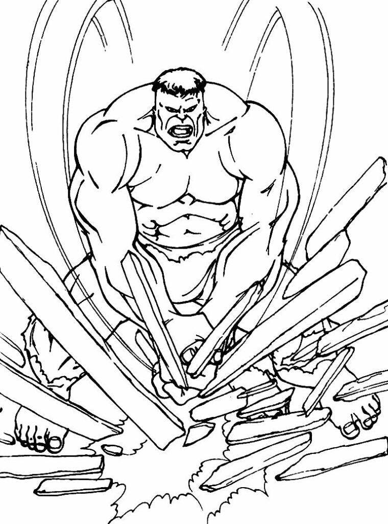 30+ Desenhos de Hulk para colorir - Pop Lembrancinhas