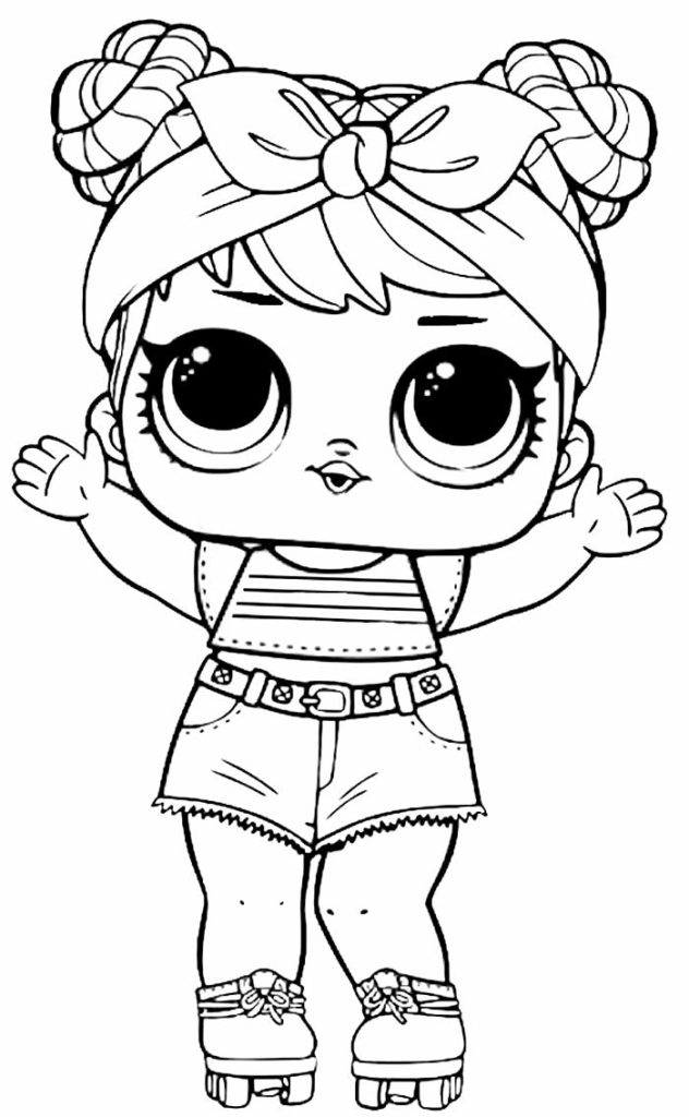 50+ Desenhos da Boneca LOL para colorir - Pop Lembrancinhas