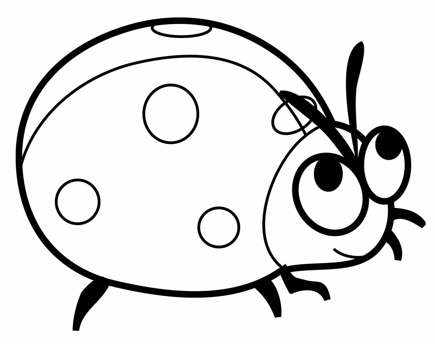 Desenho da Ladybug para colorir