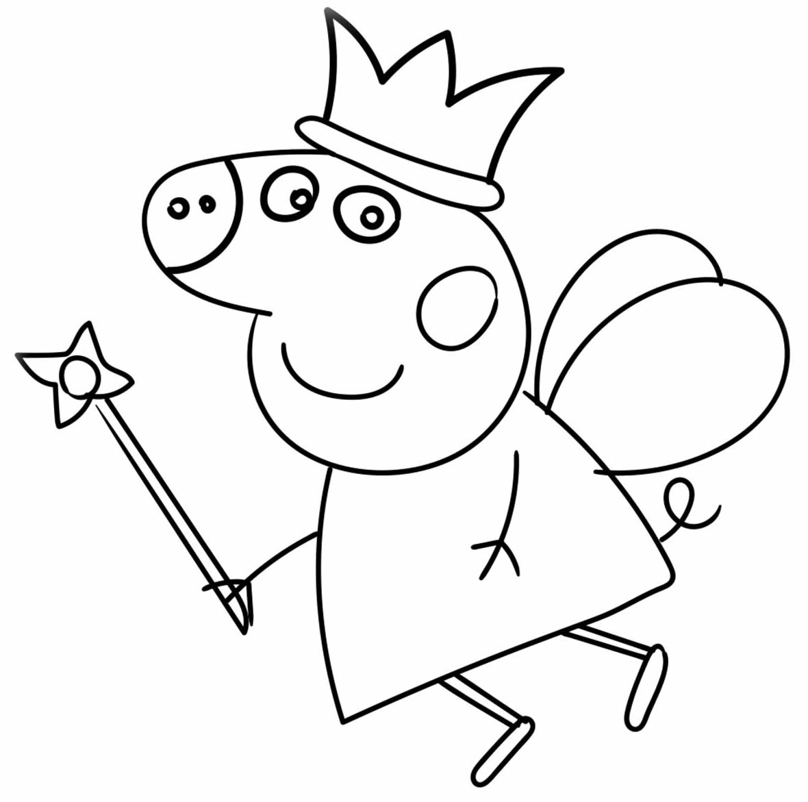 30+ Desenhos para colorir da Peppa Pig - Dicas Práticas