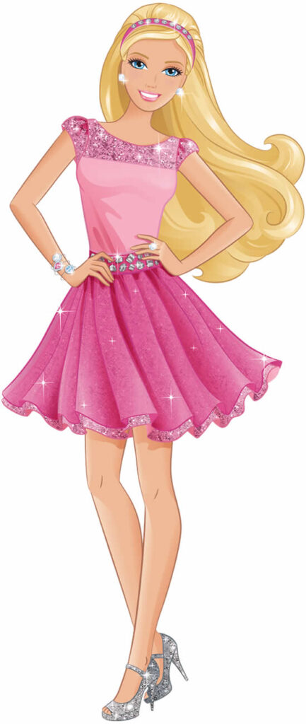 50+ Desenhos da Barbie para colorir - Pop Lembrancinhas