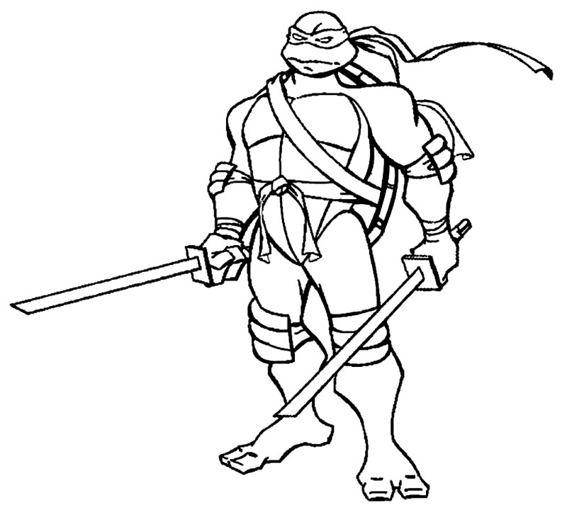50+ Desenhos das Tartarugas Ninjas para colorir - Dicas Práticas
