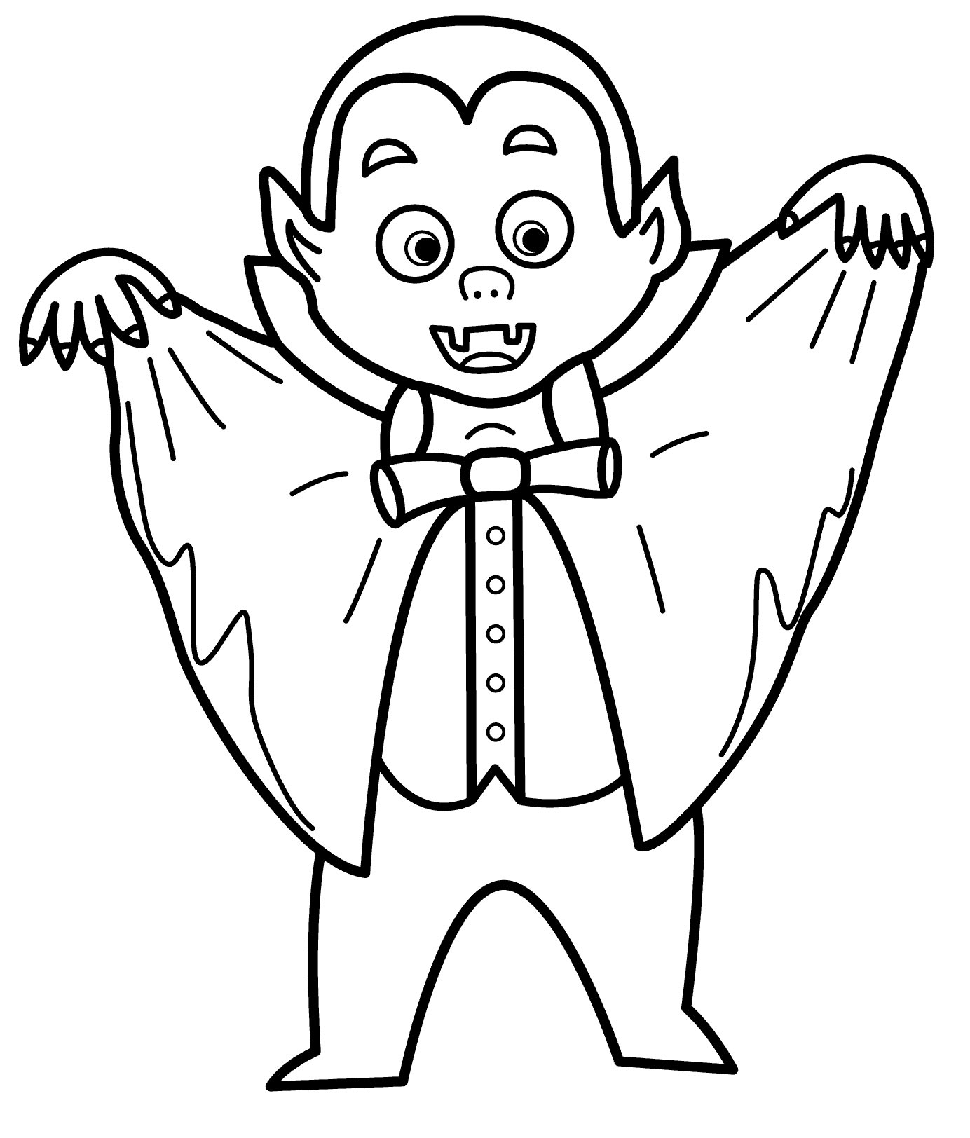 65+ Desenhos de Vampiro para Imprimir e Colorir (Colorindo.org)