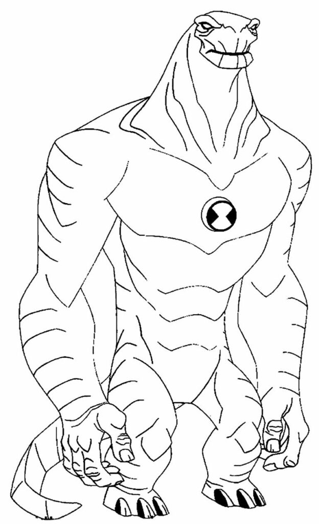 30+ Desenhos do Ben 10 para colorir - Pop Lembrancinhas