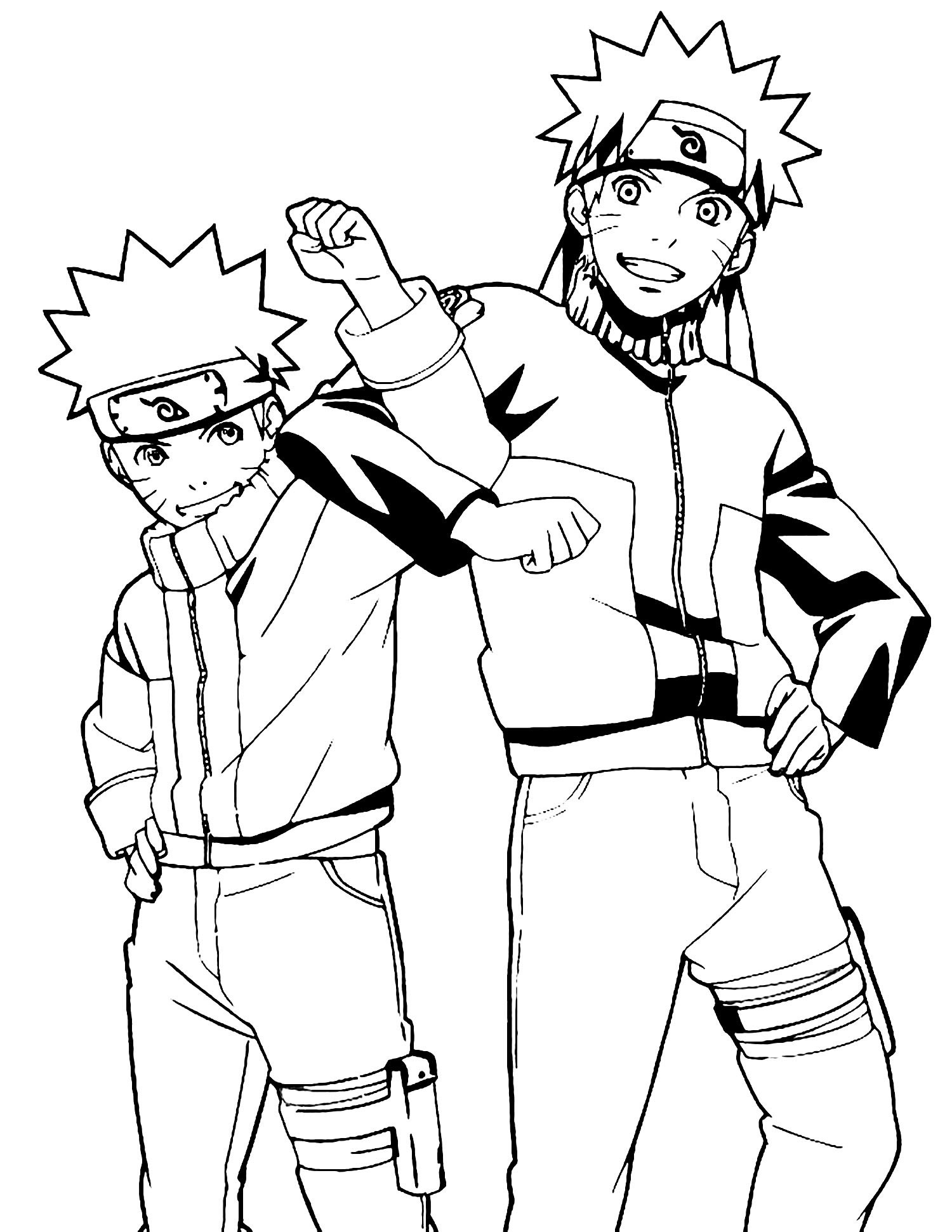 Desenhos De Naruto Para Imprimir E Colorir Pop Lembrancinhas