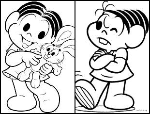 Desenhos da Mônica para colorir