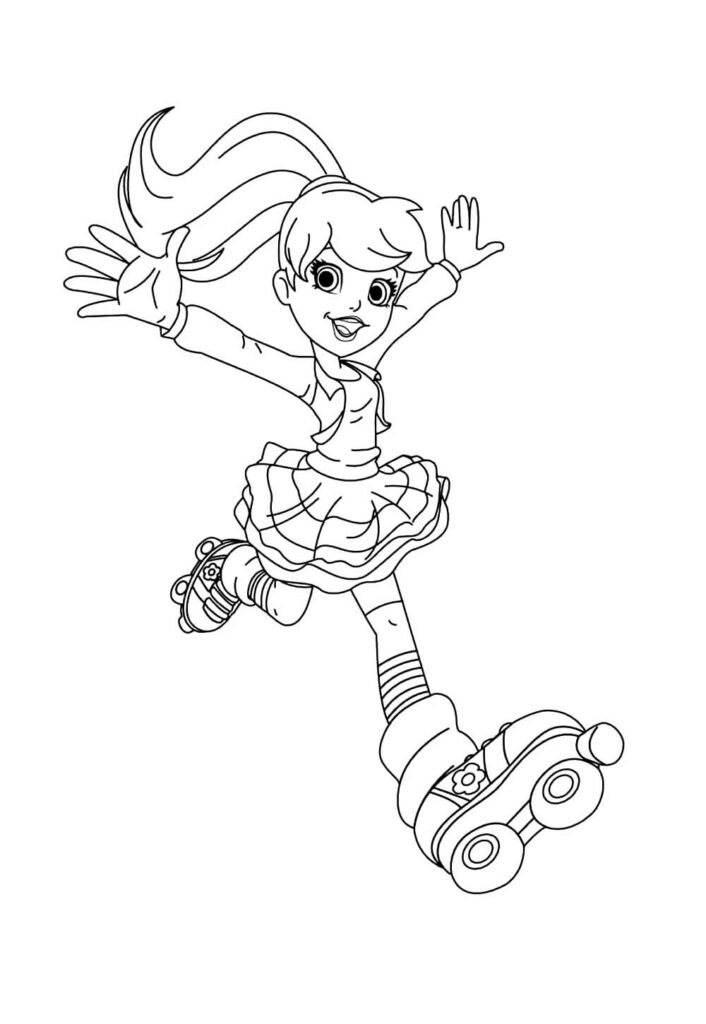 Polly Pocket Pintar Desenho