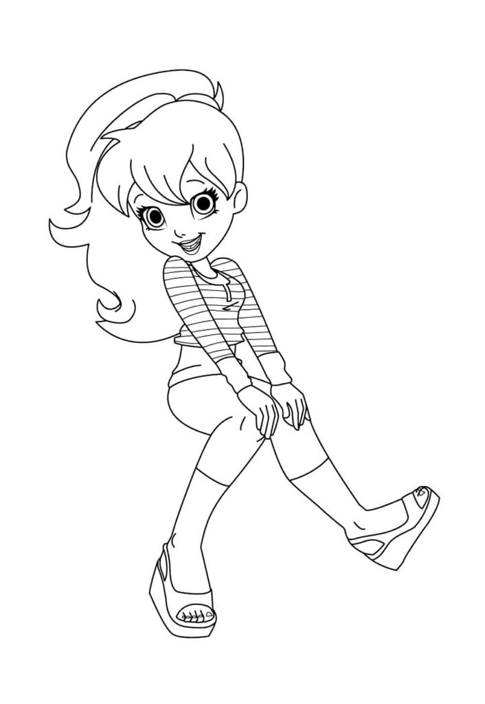 Polly Pocket Colorir
