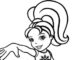 Desenhos de Polly Pocket para pintar