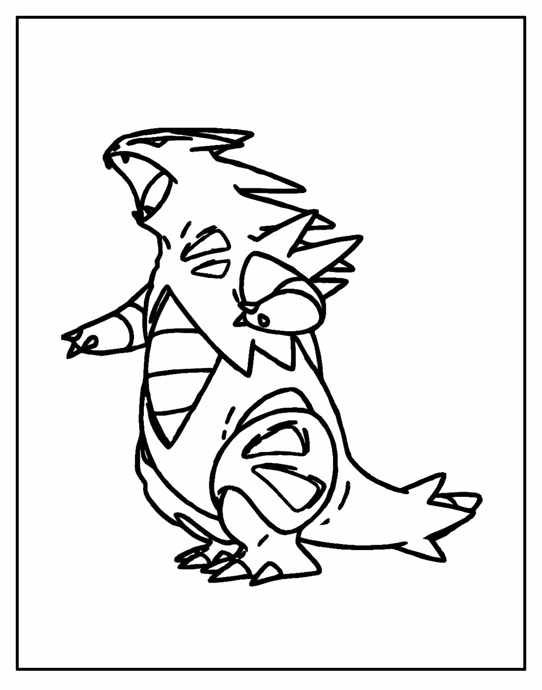 Desenho para pintar Pokémon
