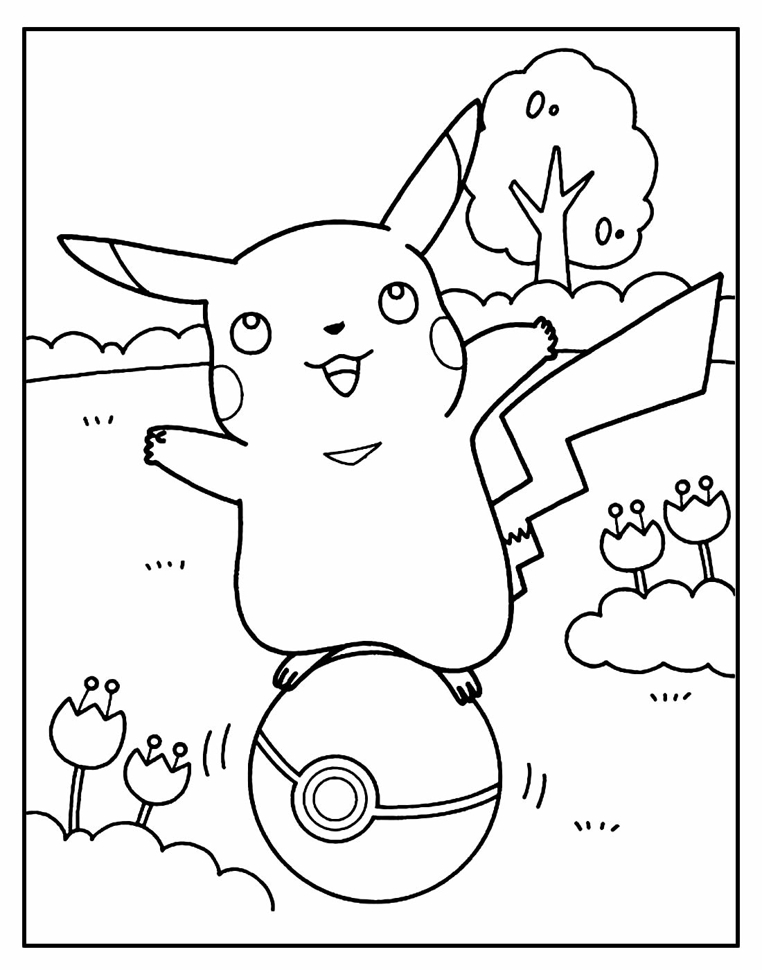 Desenhos para colorir e pintar de Pokémon