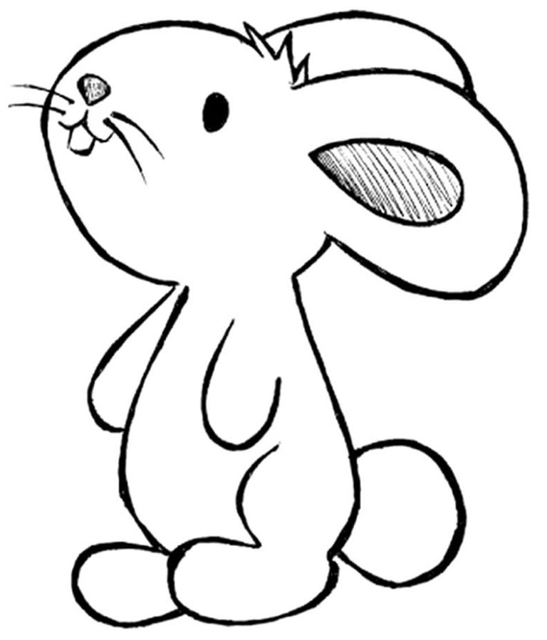 50+ Desenhos de Coelhinho da Páscoa para colorir - Pop Lembrancinhas