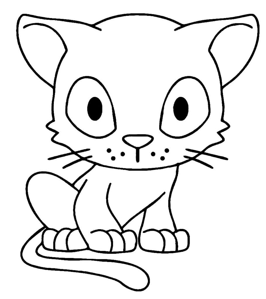 50 Desenhos De Gatinho Para Colorir Pop Lembrancinhas