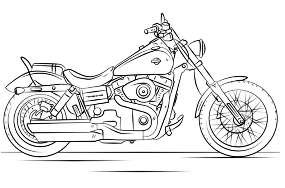 Desenhos De Moto Para Imprimir E Colorir Pop Lembrancinhas